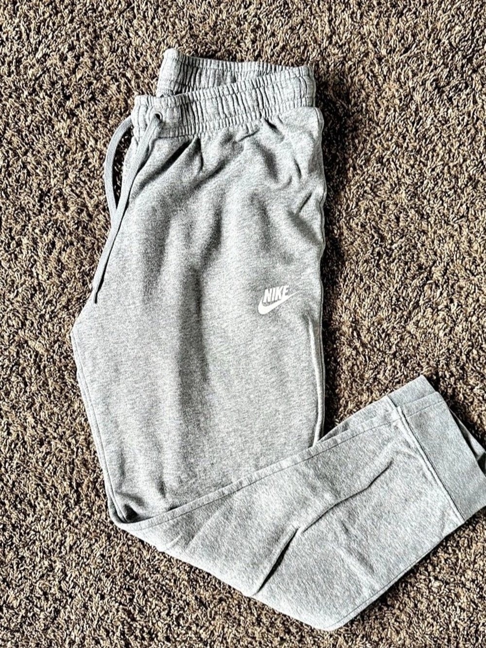 Nike Sportswear Club Fleece Pants Men's Gray Joggers Medium